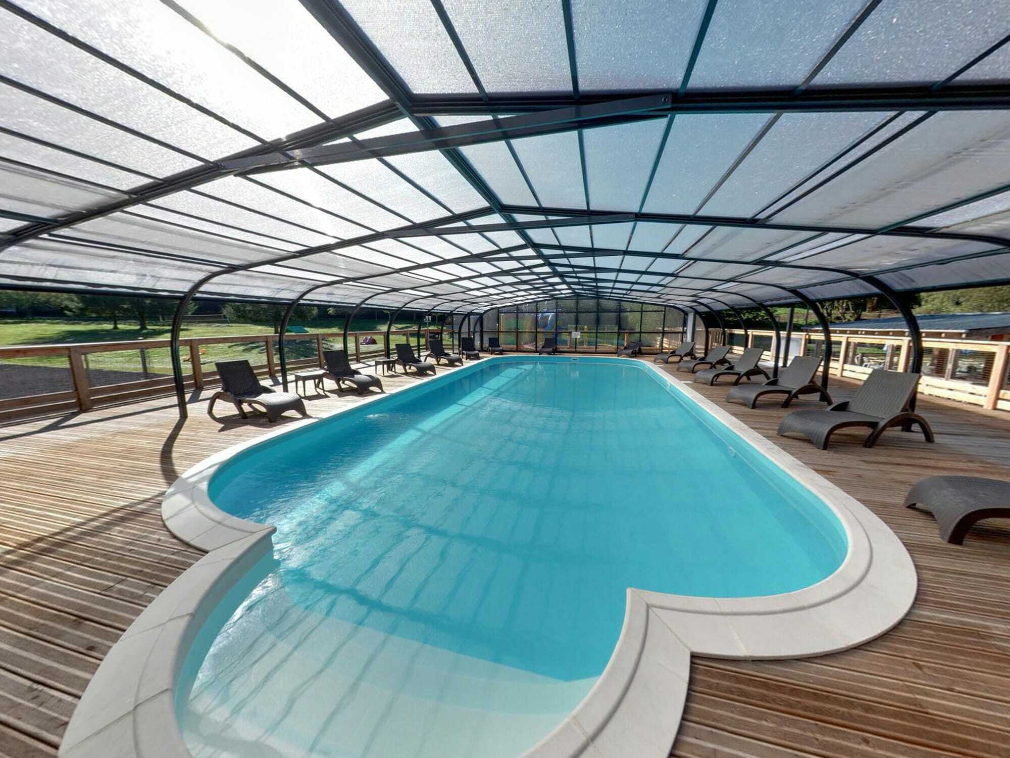 Camping Les Vernieres La Bourboule Esterno foto
